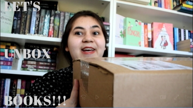 Book unboxing may 2018